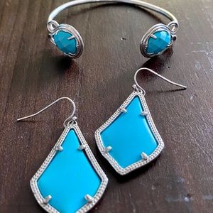 Kendra Scott Bracelet and Earring Set
